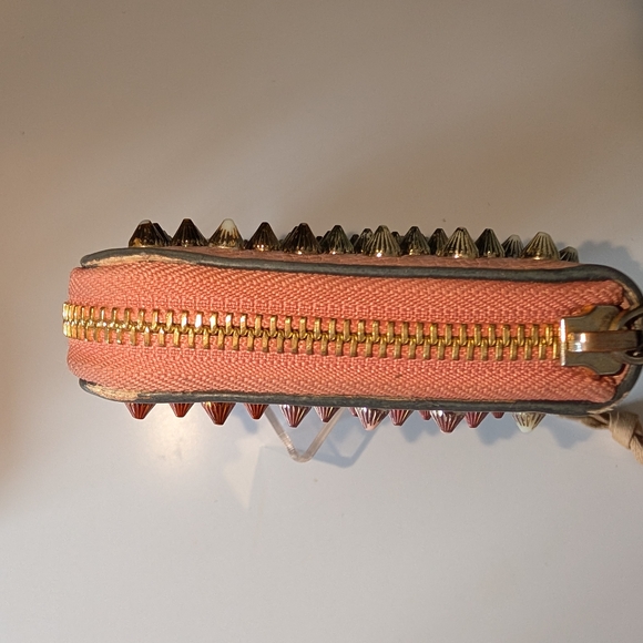 Christian Louboutin Multicolored Panettone Studded Zipper Wallet - Picture 6 of 12